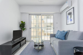 White 1-Bedroom Apartment By Mackenzie Beach